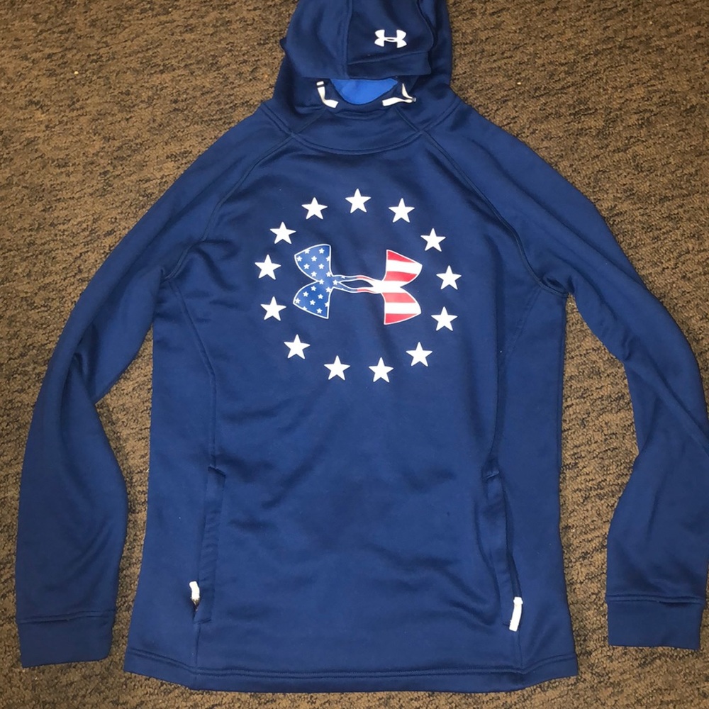 Under Armour men’s medium USA dri fit hoodie